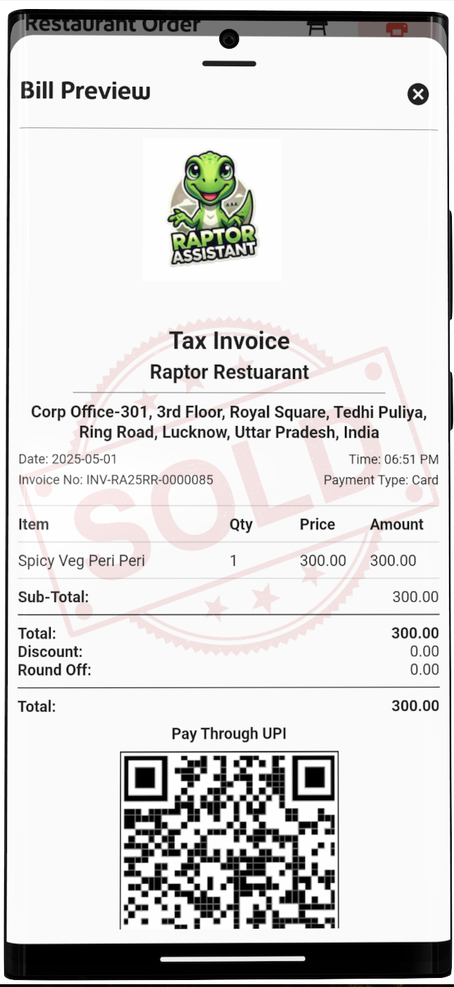 Invoice Preview